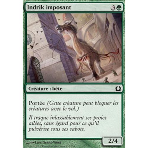 Indrik Imposant - Retour Sur Ravnica - Magic Mtg - C - 137