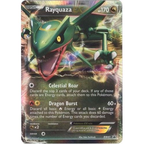 Rayquaza Ex (Us) Promo Bw47