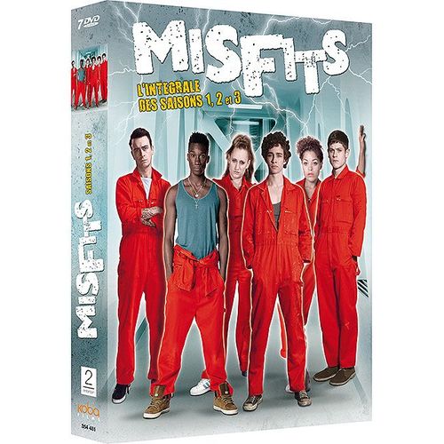 Misfits - L'intégrale Des Saisons 1, 2 Et 3