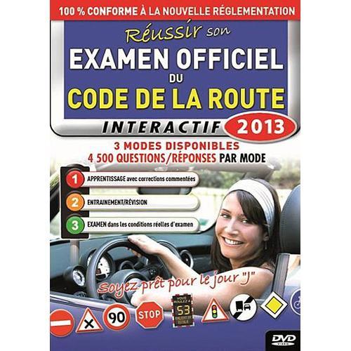 Réussir Son Examen Officiel Du Code De La Route - Dvd Interactif 2013