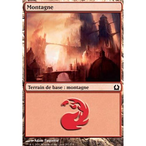 Montagne - Retour Sur Ravnica - Magic Mtg - C - 267