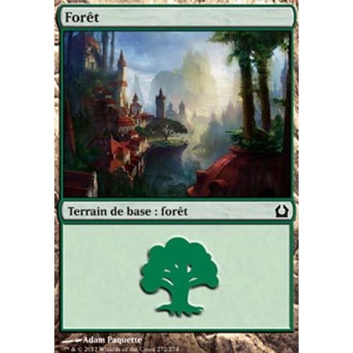 Forêt - Retour Sur Ravnica - Magic Mtg - C - 272