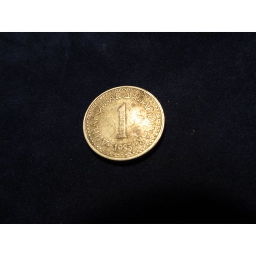 Yougoslavie 1 Dinar,1983