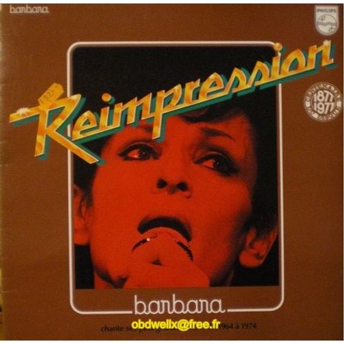 Lp « Réimpression - Chante Ses + Grands Succès De 1964 À 1974/76 »