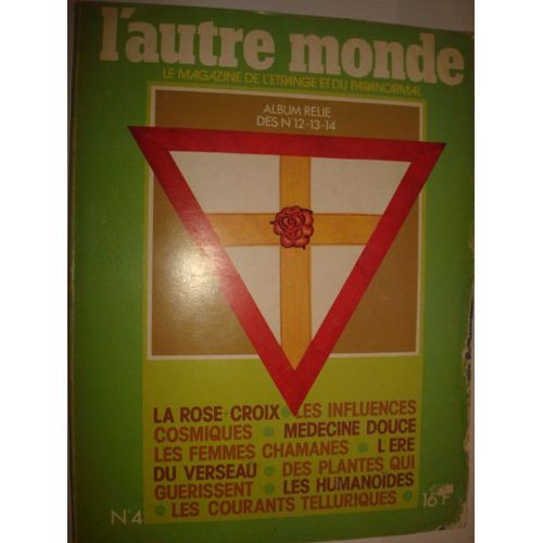 L'autre Monde N°4 Album Relié Des N° 12.13.14