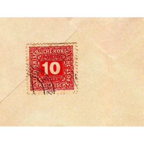Timbre Taxe Autriche Osterreich