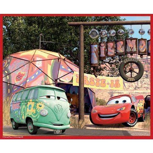 Puzzle 60 Pièces - Cars : Flash Mcqueen Et Fillmore