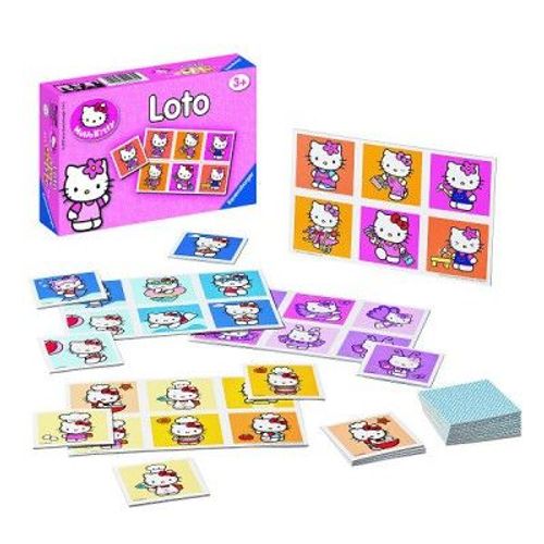 Ravensburger - 24464 - Jeu Éducatif Et Scientifique - Loto Hello Kitty