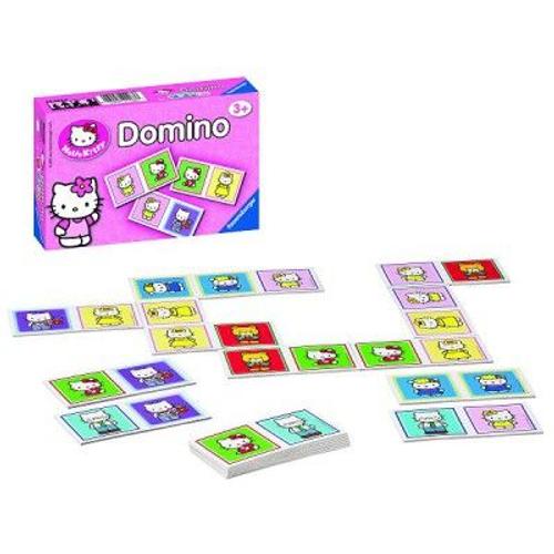 Ravensburger - 24463 - Jeu Éducatif Et Scientifique - Domino Hello Kitty