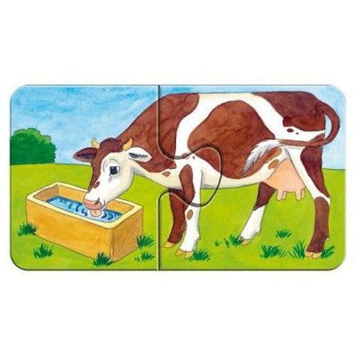 Puzzle 9 X 2 Pièces - A La Ferme