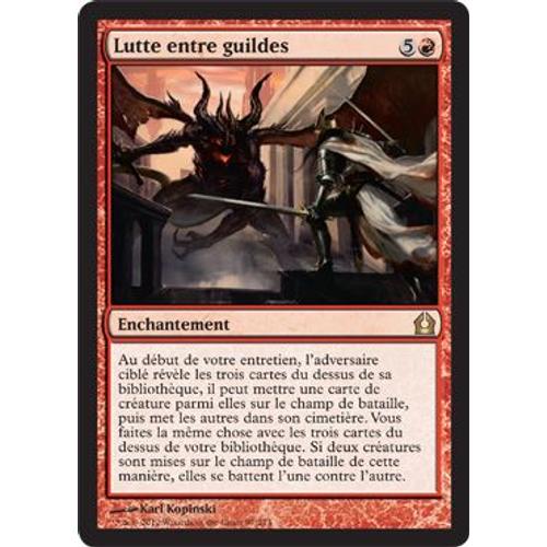 Lutte Entre Guildes (Guild Feud)  Vf R Magic Retour Ravnica