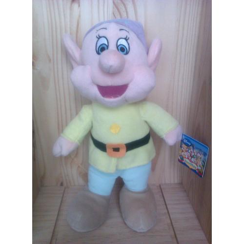 Peluche Nain Dopey Simplet Disney - 30 Cm