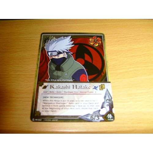 Carte Supère Rare  Promo Platinium Foil Naruto  Pr 042 Us