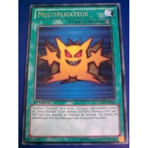 Carte Yu-Gi-Oh - Multiplicateur - Lcyw-Fr086 - Rare - Collection Legendaire 3