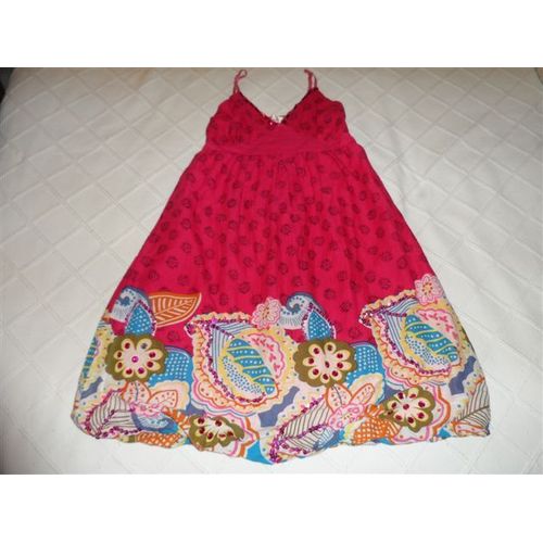 Robe À Bretelles Voile De Coton Imprimé Kids Star