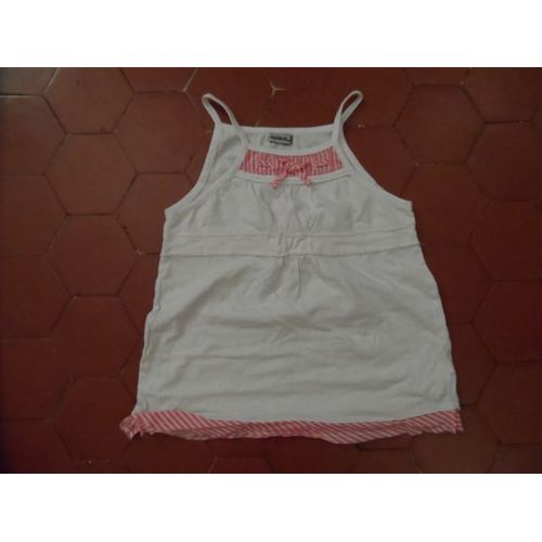 Caraco Jersey Coton Blanc Tape À L'oeil