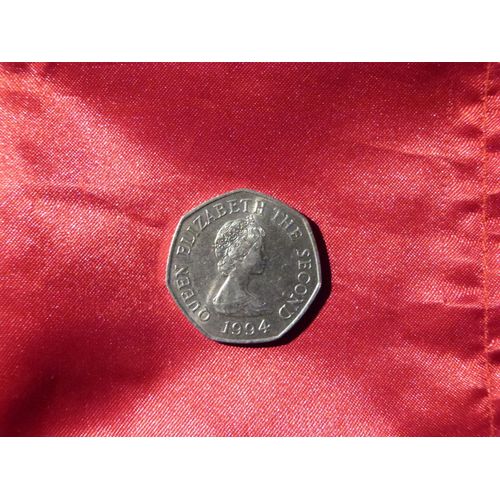 Pièce De Monnaie De Jersey 50 Pence (Nickel)