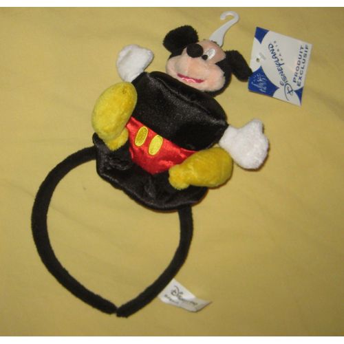 Serre-Tête Disney Chapeau Mickey Mouse Disneyland Paris