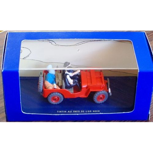 Tintin Au Pays De L Or Noir Jeep Willys Mb Année 40 Ed Atlas-Atlas