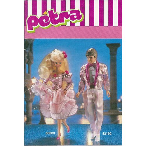 Mini-Catalogue Dépliant Poupées Petra (Années 80)