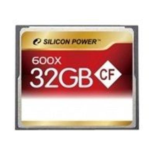 SILICON POWER - Carte mémoire flash - 32 Go - 600x - CompactFlash