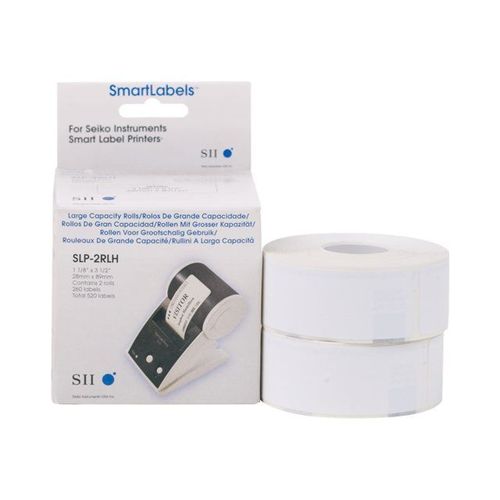 Seiko Instruments - Étiquettes adresses - 28 x 89 mm 520 unités - pour Smart Label Printer 100, 120, 200, 220, 240, 620, 650SE, Pro
