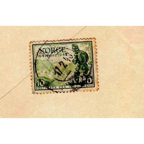 Timbre Norvège Norge
