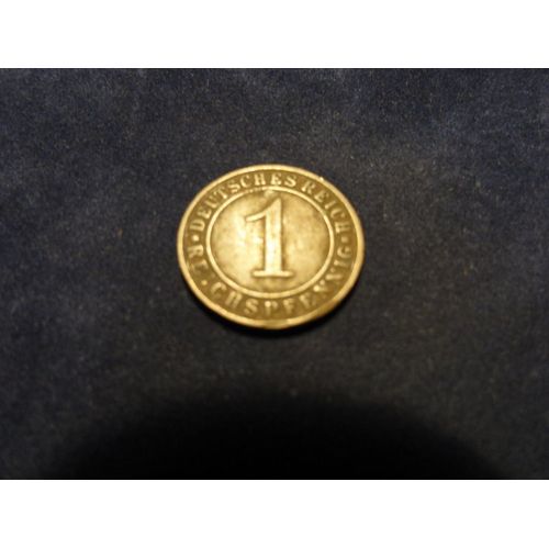 Allemagne 1 Reichspfennig,1928