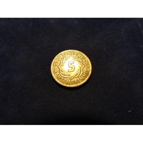 Allemagne 5 Rettenpfennig,1924.G
