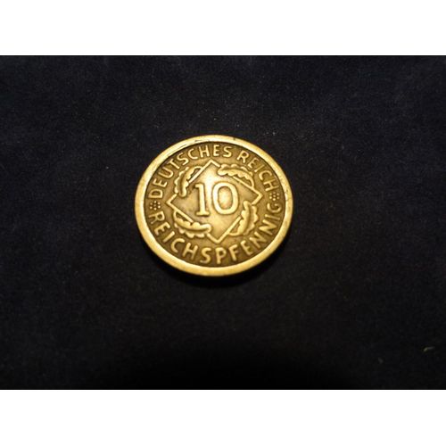 Allemagne 10 Reichspfennig,1925.F