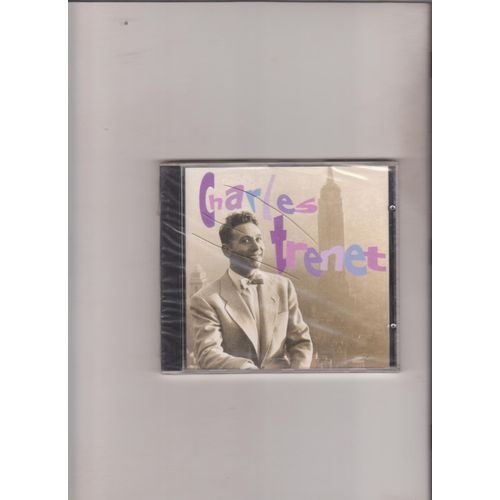 Cd Album Charles Trenet 16 Titres  Verlaine, Terre, Les Oiseaux  De Paris, J'ai Connu De Vous, La