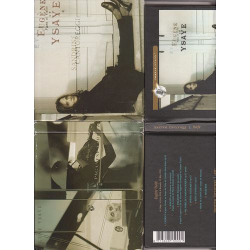 Cd Box Sandrine Cantogerri Violin Bruno Canino Piano Ysaÿe Paganini  Caprice Sonate Saltarelle Poème