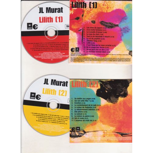 Double Album Cd Jean Louis Murat Lilith  23 Titres