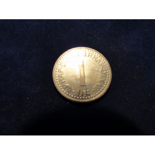 Yougoslavie 1 Dinar,1984