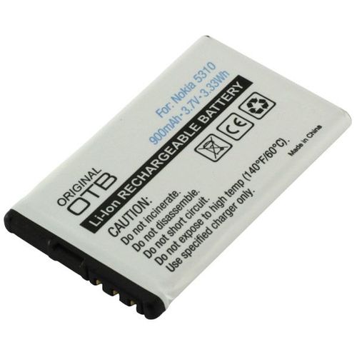 Otb - Batterie 900mah 3,7 Volt Li Ion Nokia  2720 Fold5310 Xpressmusic / 5630 Xpressmusic  6700 Slide 7230 / 7310 Supernova X3 Bl-4ct Bl4ct