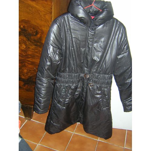 Parka Tissaia Gris-Noir Taille 40 Polyester 100% Garnissage Polyester 100%.