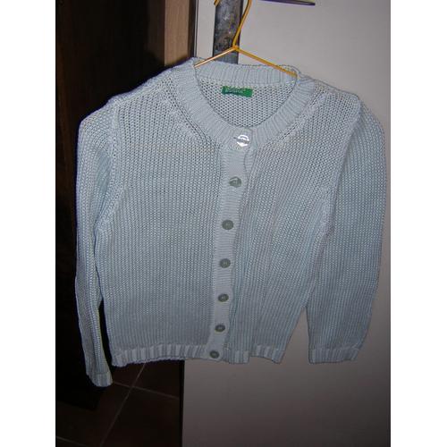 Gilet Benetton Taille S.Pas D'étiquette Fibres.