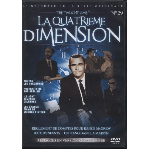 La Quatrieme Dimension 29 : Reglement De Comptes Pour Rance Mcgrew , Jeux D'enfants , Un Piano Dans La Maison