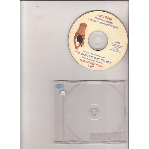 Cd  1 Saint-Preux Rosemary Phillips London Symphony Orchestra The Piano Beneath The Sea