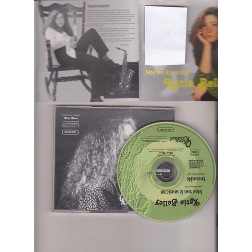 Cd Box 2 Titres Katia Belley  Mon Ami Le Musicien Ensemble Orange Karamel Grosbliederstroff