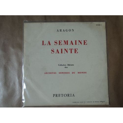 Semaine Sainte
