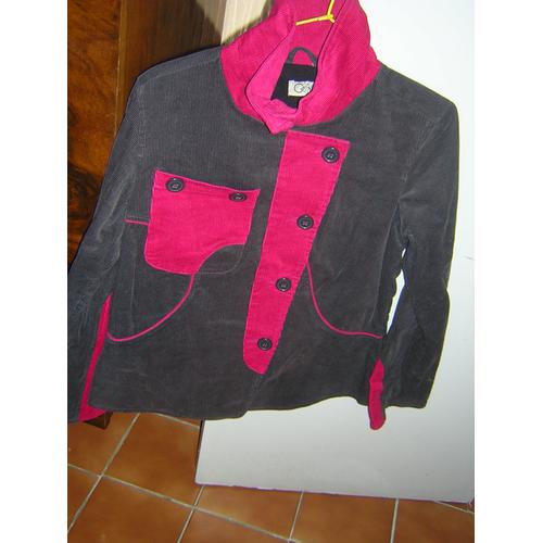 Veste Coline Taille S 100% Coton Doublure 100% Polyester.