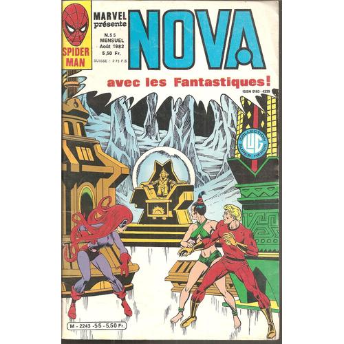 Nova N° 55 : Peter Parker Alias L'araignée + Spider-Woman + Les 4 Fantastiques