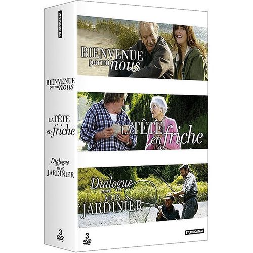 Coffret Jean Becker - Bienvenue Parmi Nous + La Tête En Friche + Dialogue Avec Mon Jardinier - Pack