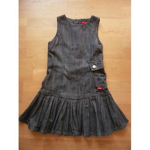 Robe Sans Manches En Jean Elle 8 Ans