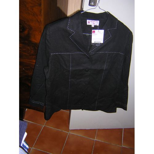 Veste Affinités Taille 40 Lin 55% Viscose 45%.