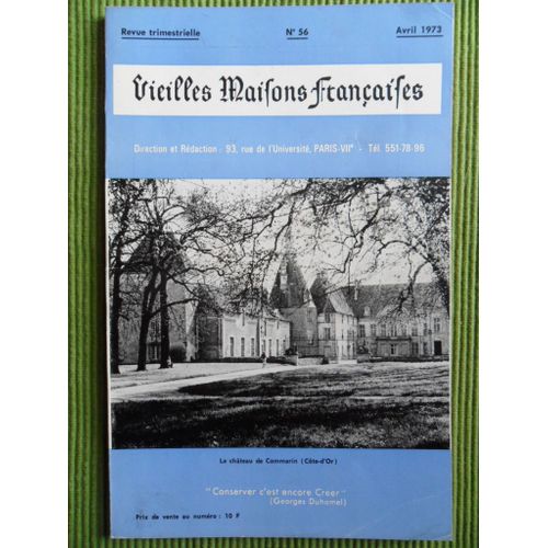 Vieilles Maisons Françaises - N°56 - Revue Trimestrielle