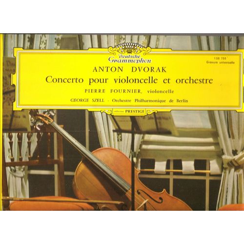 Anton  Dvorak / Concerto Pour Violoncelle Et Orchestre