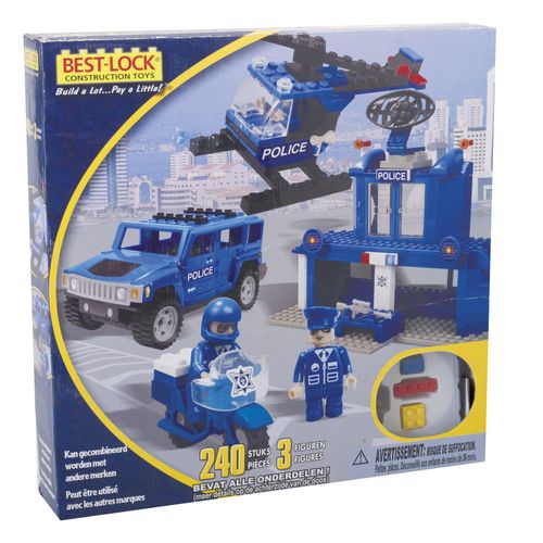 Coffret Police 240 Pieces Best Lock