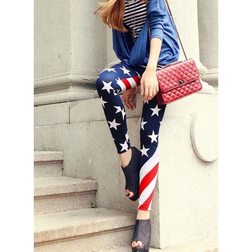 Legging - Taille M - Drapeau Des États-Unis D'amérique / Américain / Usa
